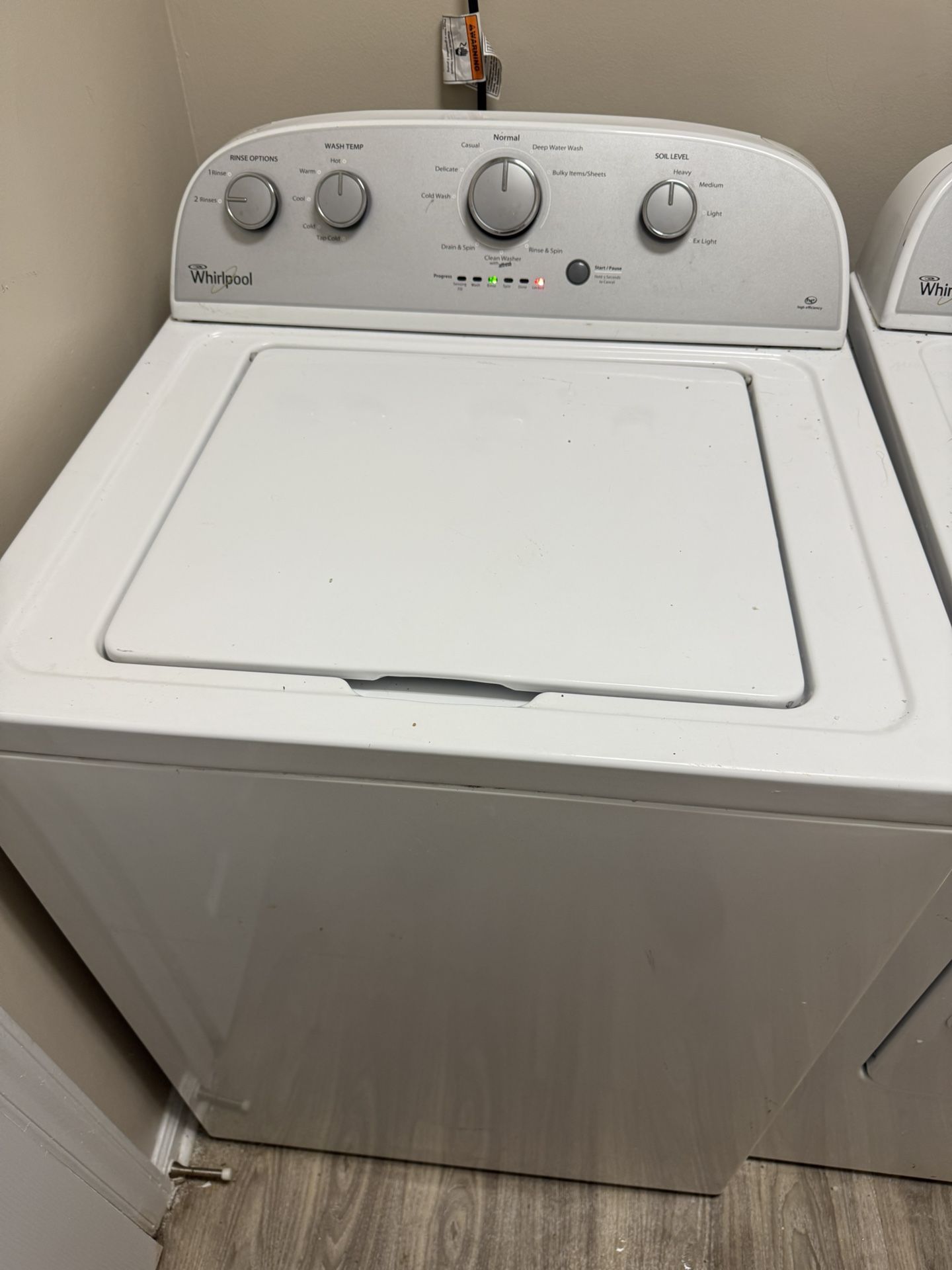 Whirlpool Washer And Electric Dryer