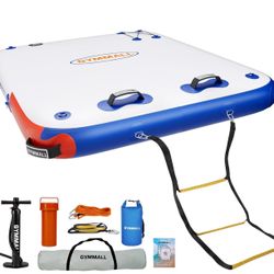NEW! Inflatable Floating Dock Platform