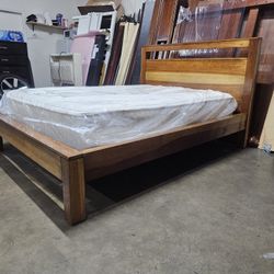 Queen Bed And Mattress 
