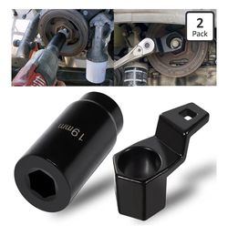 Acura- Honda Crank Pulley Tool 19mm Harmonic Balancer Socket & 50mm Crankshaft Crank Pulley