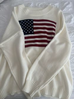 SHEIN American flag sweater