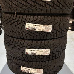 (4) - 265/70/18 Hankook Winter iPike X W429A Snow Tires