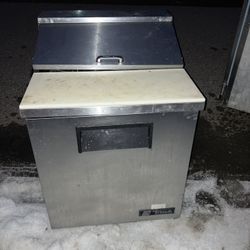 Refrigerator Prep Table