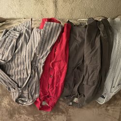 Original Levi Shirts, And One Polo Shirt all for $10