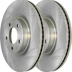 AutoShack Front Brake Rotors Set Of 2 