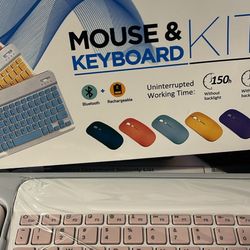 Mouse And Keyboard (Bluetooth)