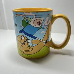 adventure-time-mug-cartoon-network- Clean the cup with alcohol and paint some areas details in photos