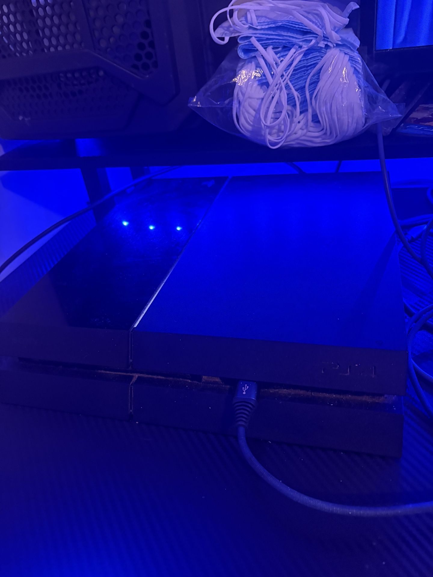 PS4 With a Controller 