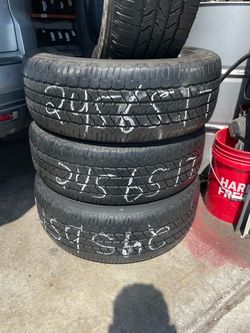 235-65R17 used tires set on sale
