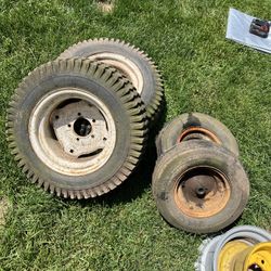 Garden Tractor Wheels/tires An Wheel Weights