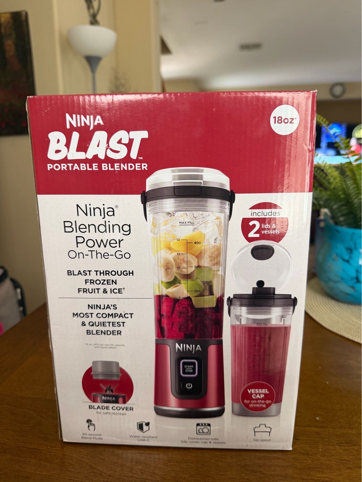 Ninja blaster blender brand new