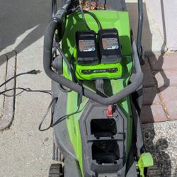 Green works Lawn Mower 