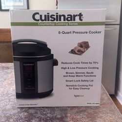 Cuisinart 6 Quart Pressure Cooker 