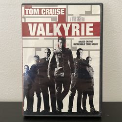 Valkyrie DVD Movie Tom Cruise Widescreen Bryan Singer WW2 War True Story 2009