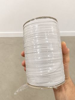 30 Rolls White Elastic