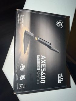 MSI AXE5400 WiFi 6Tri-Band USB