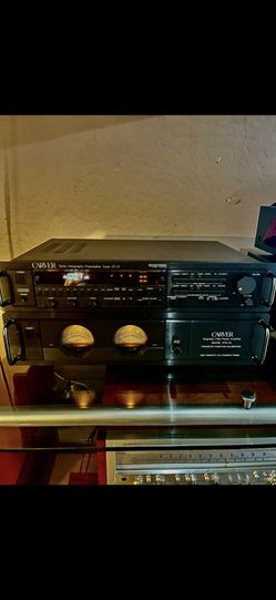 Carver Amp And Preamp