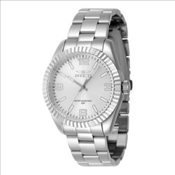 Invicta silver watch 36mm