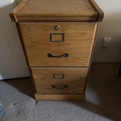 Small 2 Drawer File Cabinet 