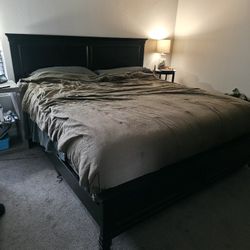 Bed And Dresser Set