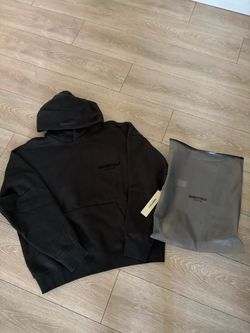 Black Essentials Hoodie