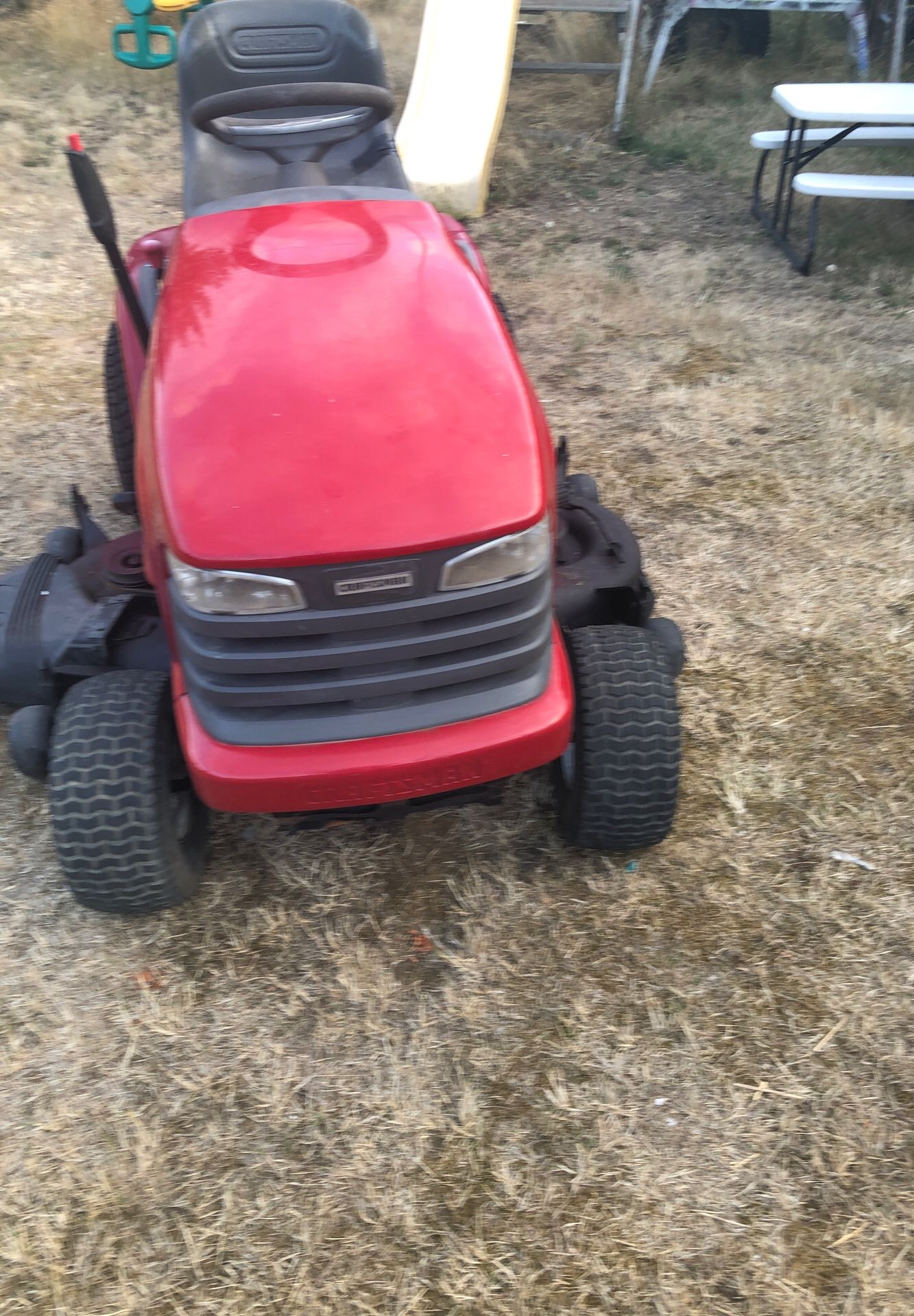 Craftsman riding lawn mower, DLT 2000 Koehler twin cylinder 20 Hp
