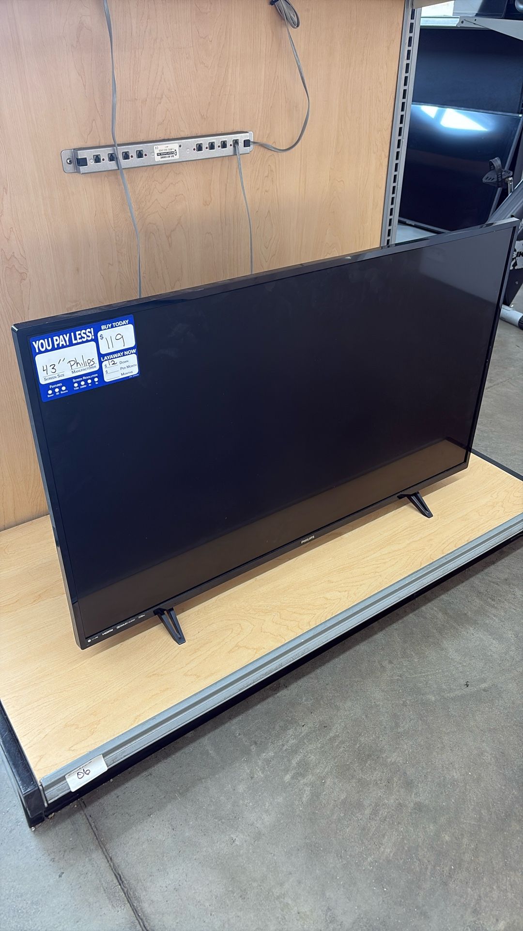 43” Phillips Tv