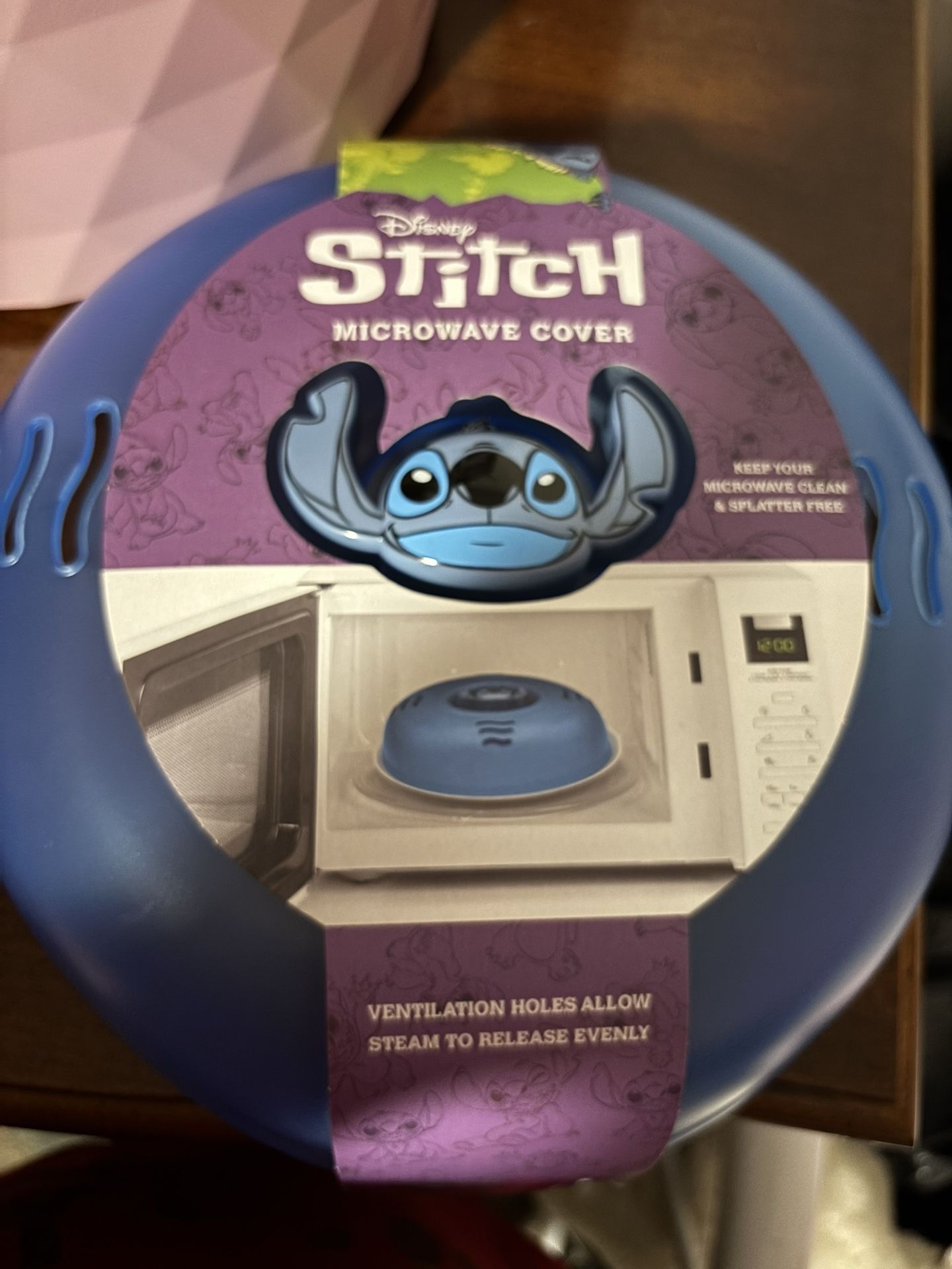 Disney STITCH Blue Microwave Cover New