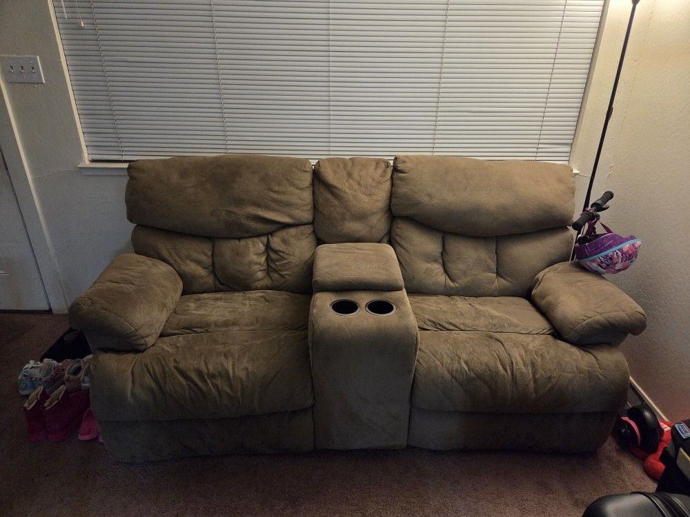 Free Olive Recliner Couch