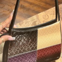 Beautiful purse multi colored