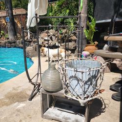 Garden Decor/ Towel Holder