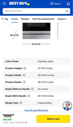 Whirlpool gas oven