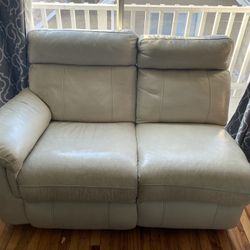Sectional Couch - White