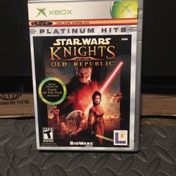 Star Wars Knights  Old Republic. Xbox 