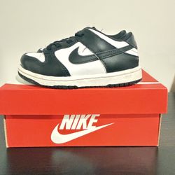 nike dunk panda low toddler size 9c
