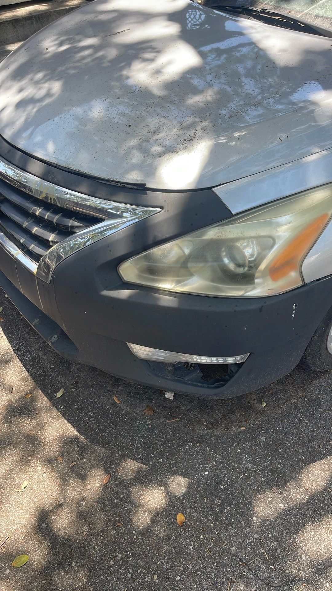 2013 Nissan Altima, Front Bumper And Hood