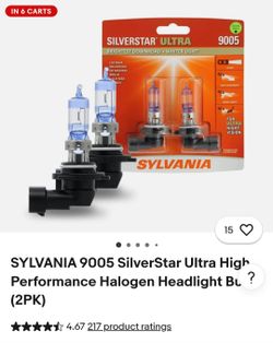 New Sylvania H11 & 9005 Halogen  brightest headlights bulbs  for 2015-2020 F150$ $50    read more