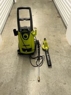 Sun Joe SPX3000 XTREAM Pressure Washer + 6A Electric Blower Bundle