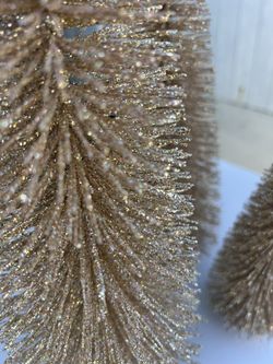 Christmas BottleBrush Tree Decor