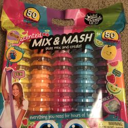 50 Tubs Of Multi Color Putty