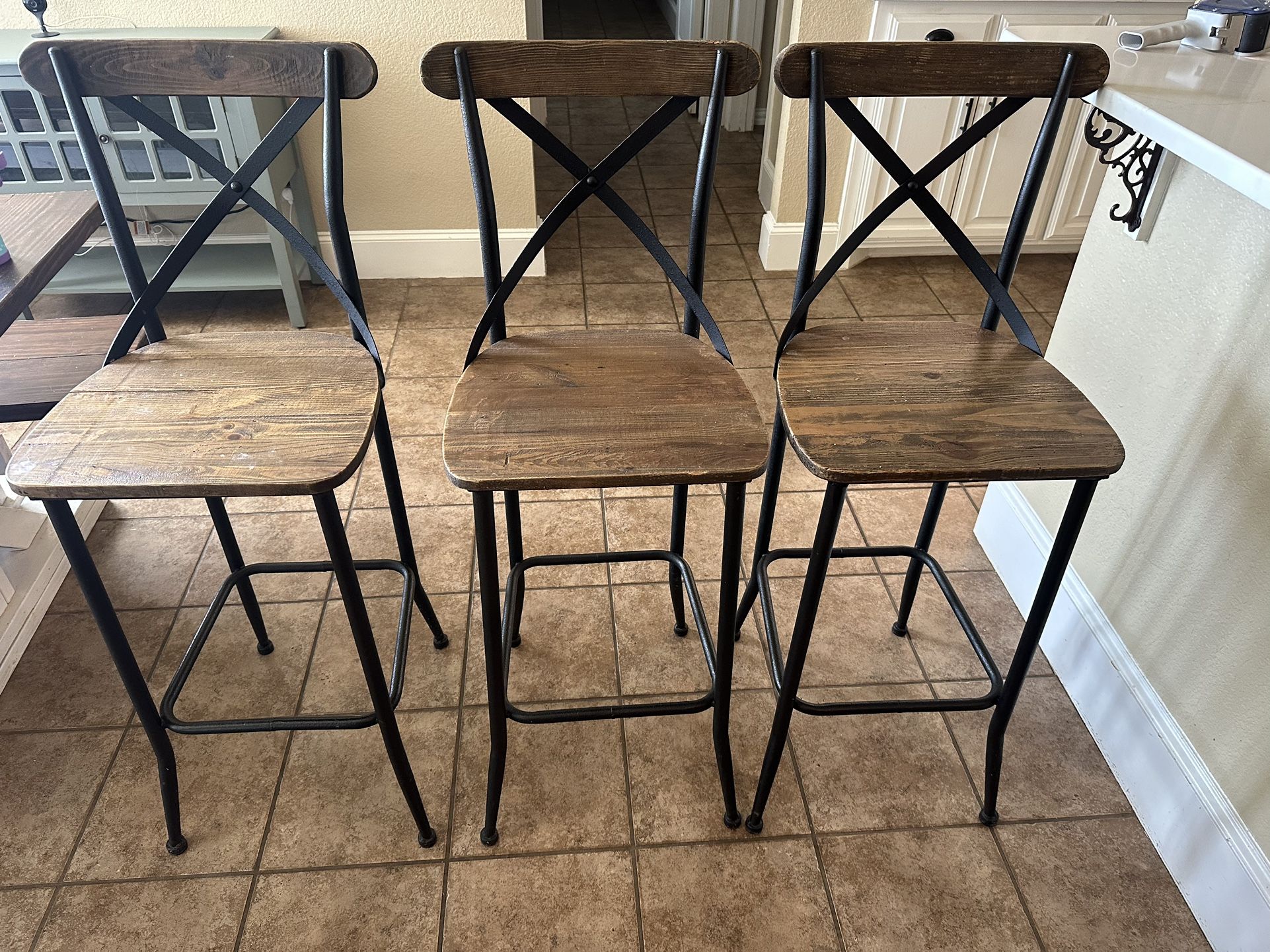 3 Barstools 