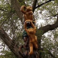 Monkey Tree Candle Holder