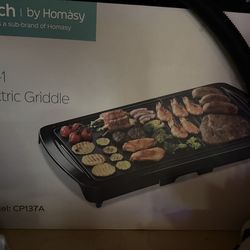 Electric griddle