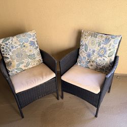 Patio furniture, four piece set