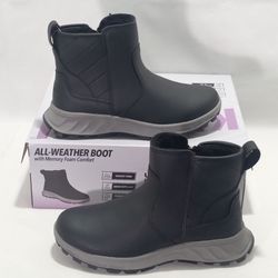 Women's All Weather Boot Available in Black Size 6, 7 / Brown Size 8, 9