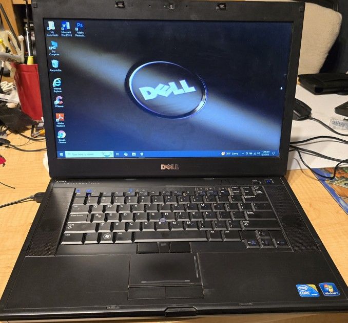 LapTop Intel i5 💻 DELL Latitude E6510 - 2.40GHz CPU / 4.0GB RAM / 750GB HDD - Windows 10. HDMI, Wi-Fi, WebCam, DVD-RW. Work ✔️