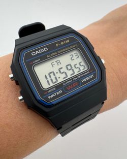 Casio F-91W Classic Digital Watch New Original Box