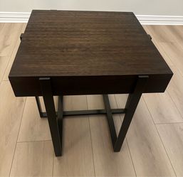 Wood End Table