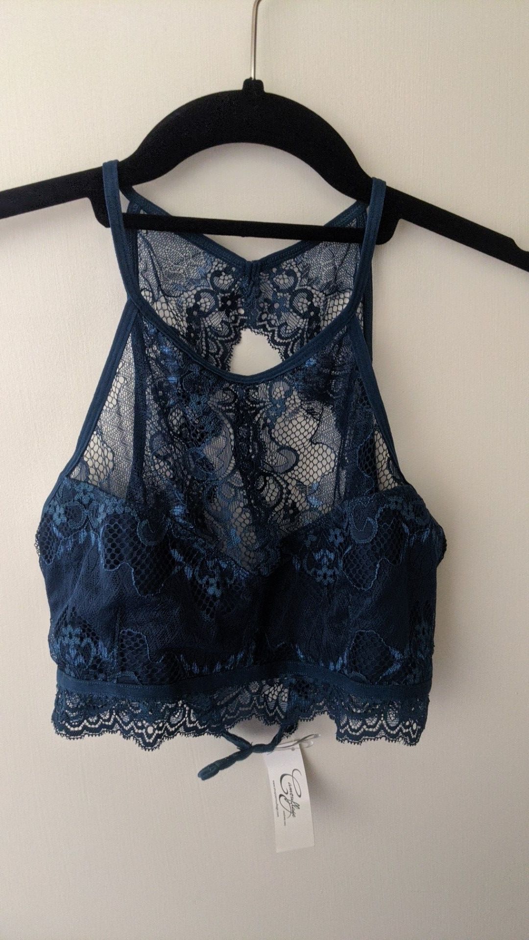 Lingerie Bralette Indigo new with tags