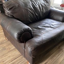 LEATHER COUCHES MUST GO  ASAP 